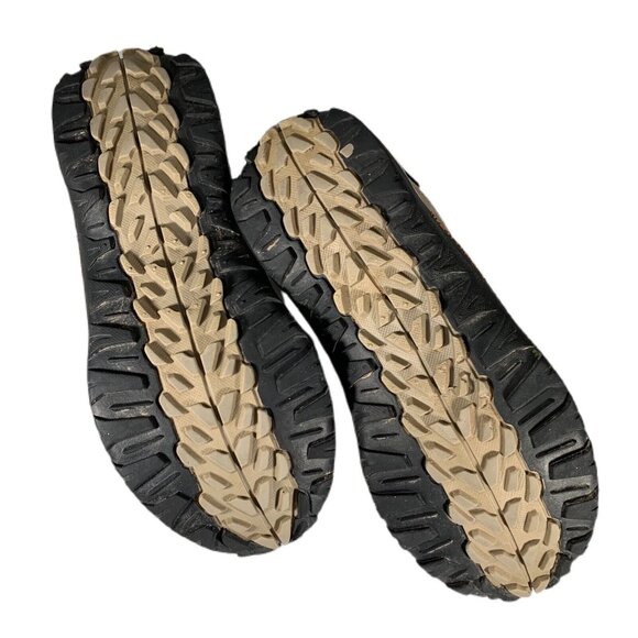 Merrell Sport Low Taupe Brown Leather Trail Hiking Boots Womens Sz 9 Shoes READ - Picture 3 of 11